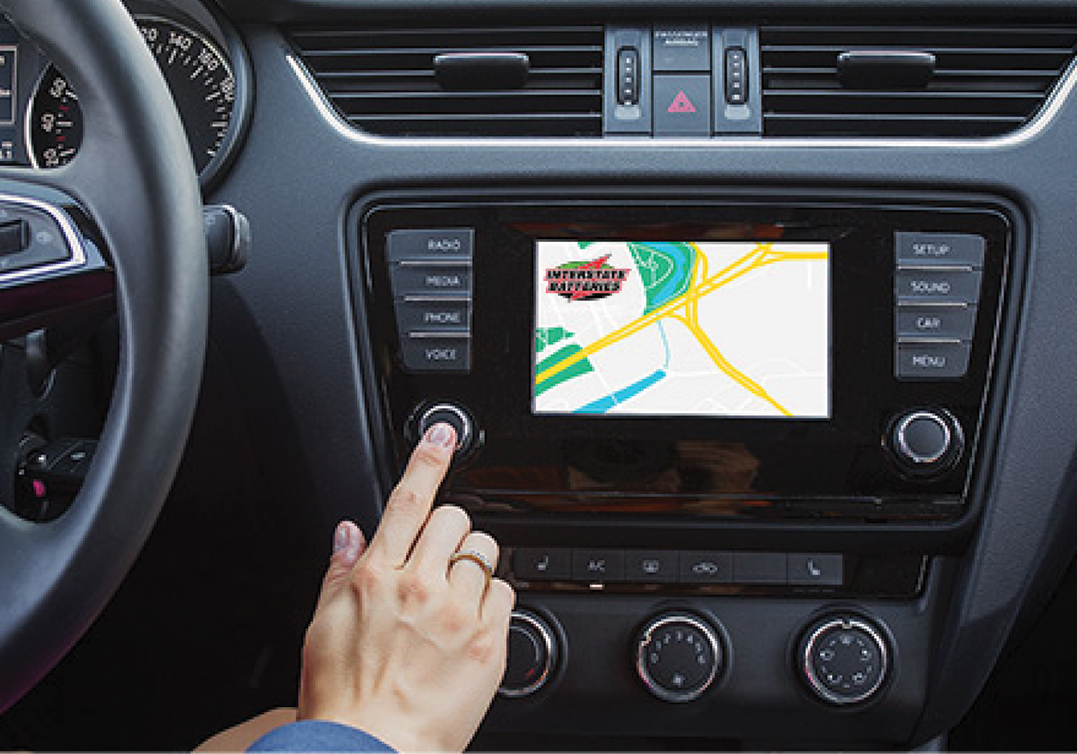 image of car audio system